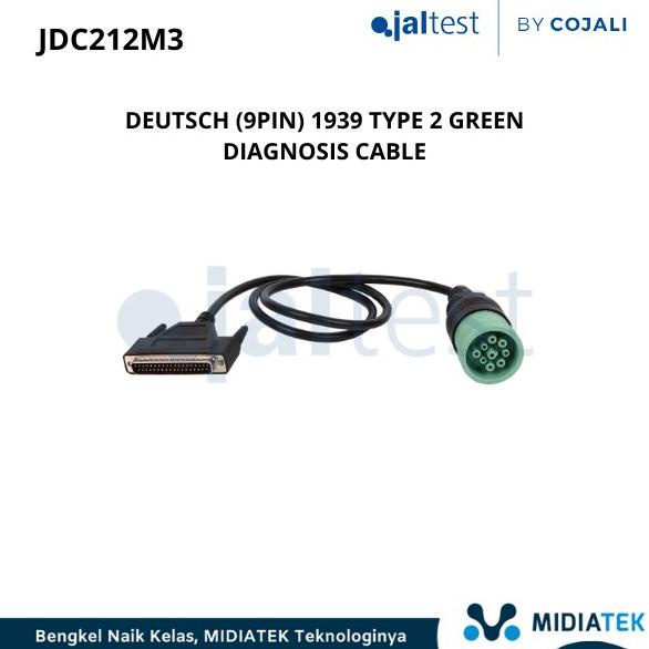 Deutsch 9pin1939 type 2 green diagnosis cable