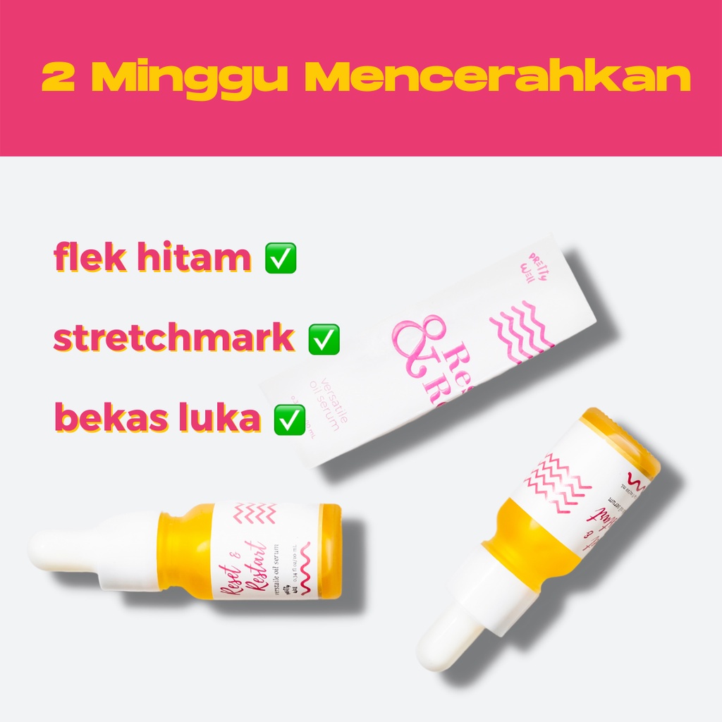 ❤ MEMEY ❤ PRETTYWELL Reset &amp; Restart Versatile Oil Serum 10ml