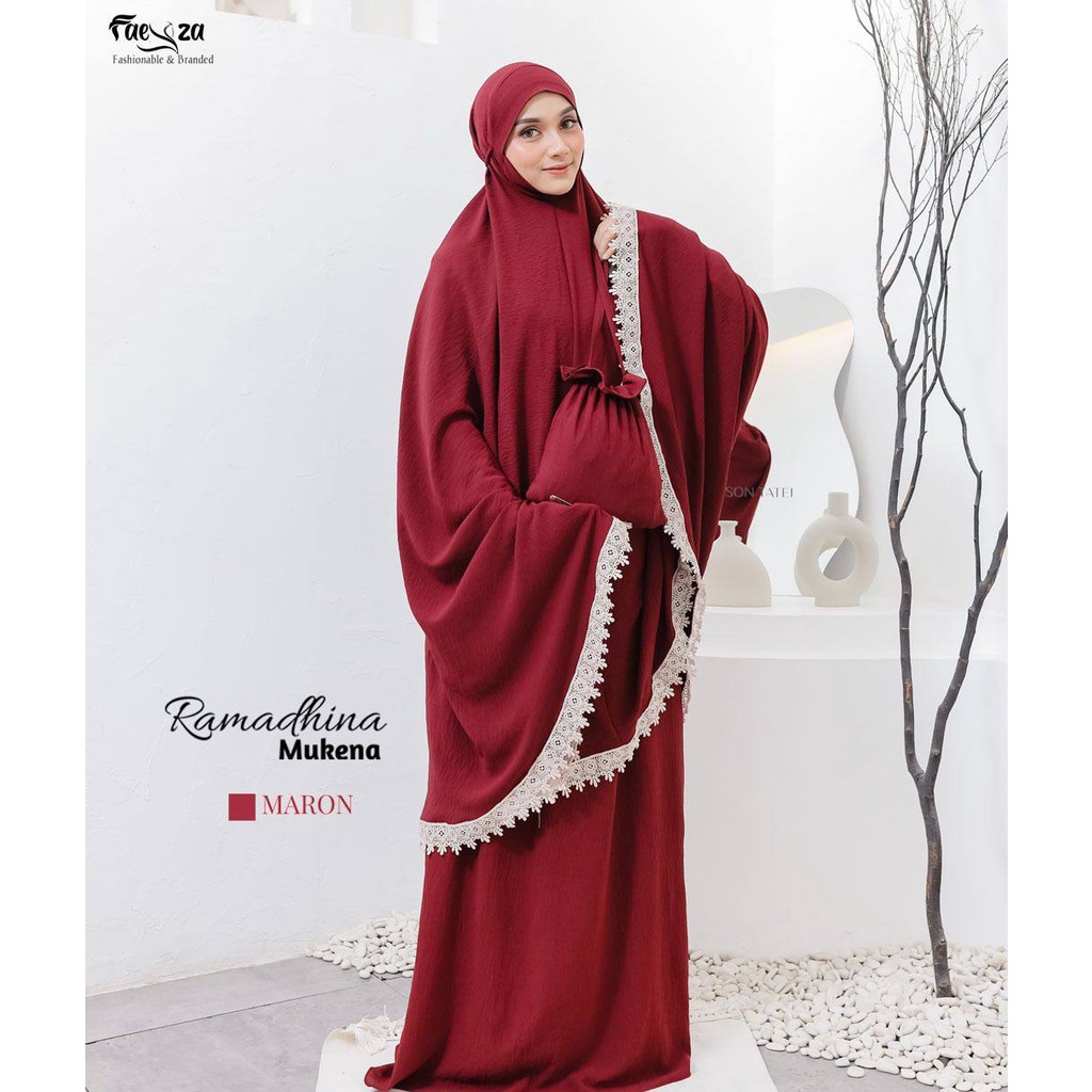 Mukena Dewasa Ramadhina by faeyza