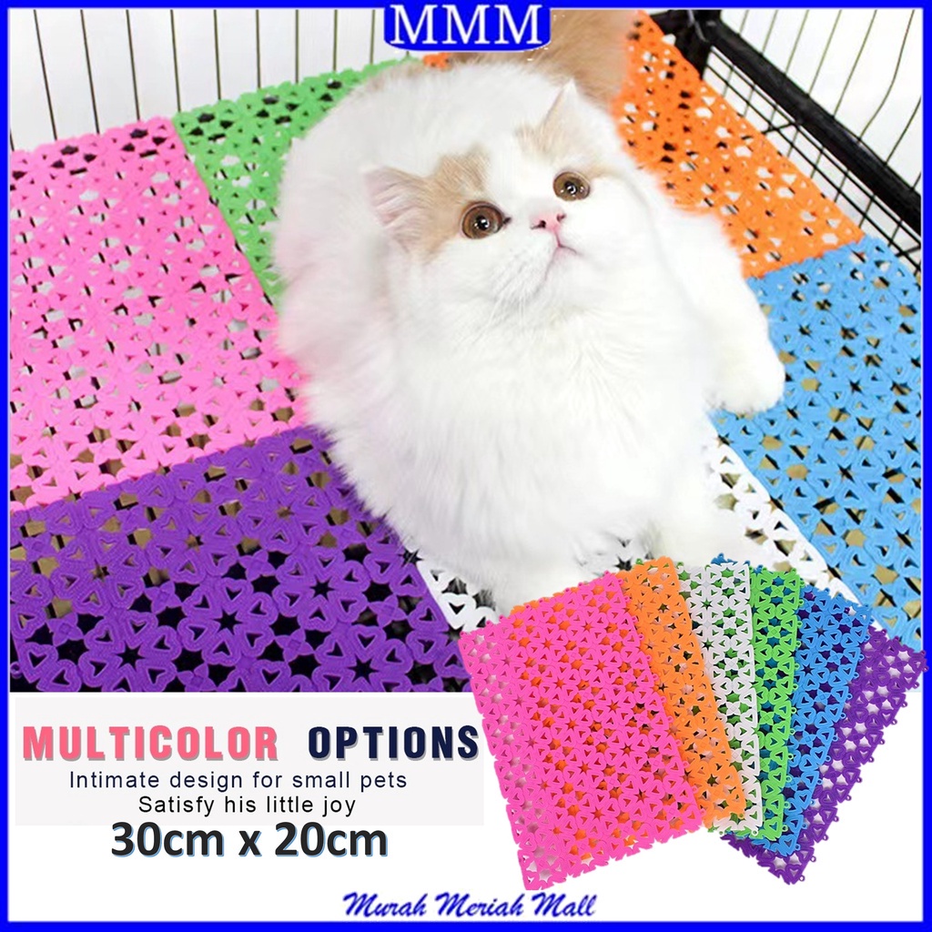 MMM Alas Kandang Hewan Peliharaan 30cm x 20Cm Karpet Kamar Mandi Anti Slip Tatakan Karpet Kucing Anjing Kelinci Anti Air