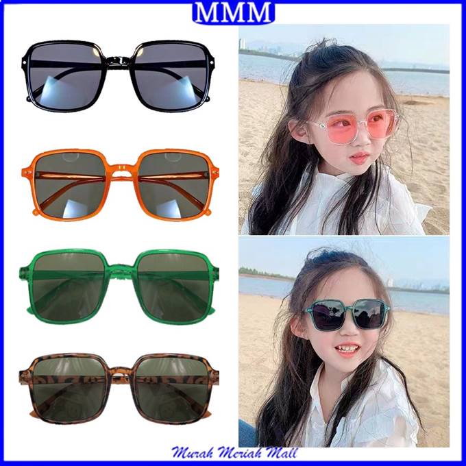 MMM Kacamata Hitam Anak Lucu 6684 New Trend Terbaru Kotak High Quality Import Kaca Mata Fashion