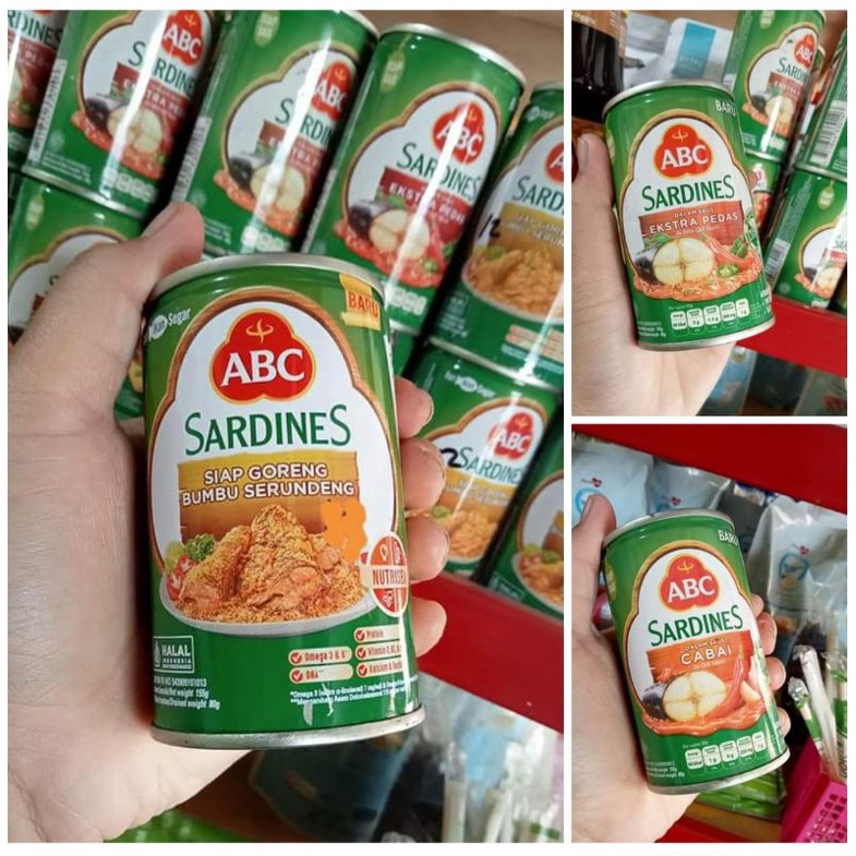 

Sarden ABC 155gr