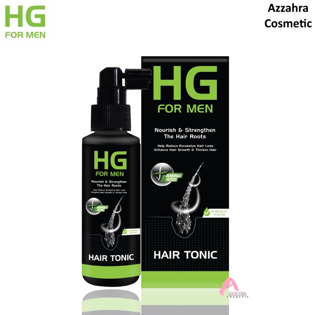 HG Hair Tonic For Men 90 ml - Tonik Rambut Rontok dan Kesuburan Rambut Pria