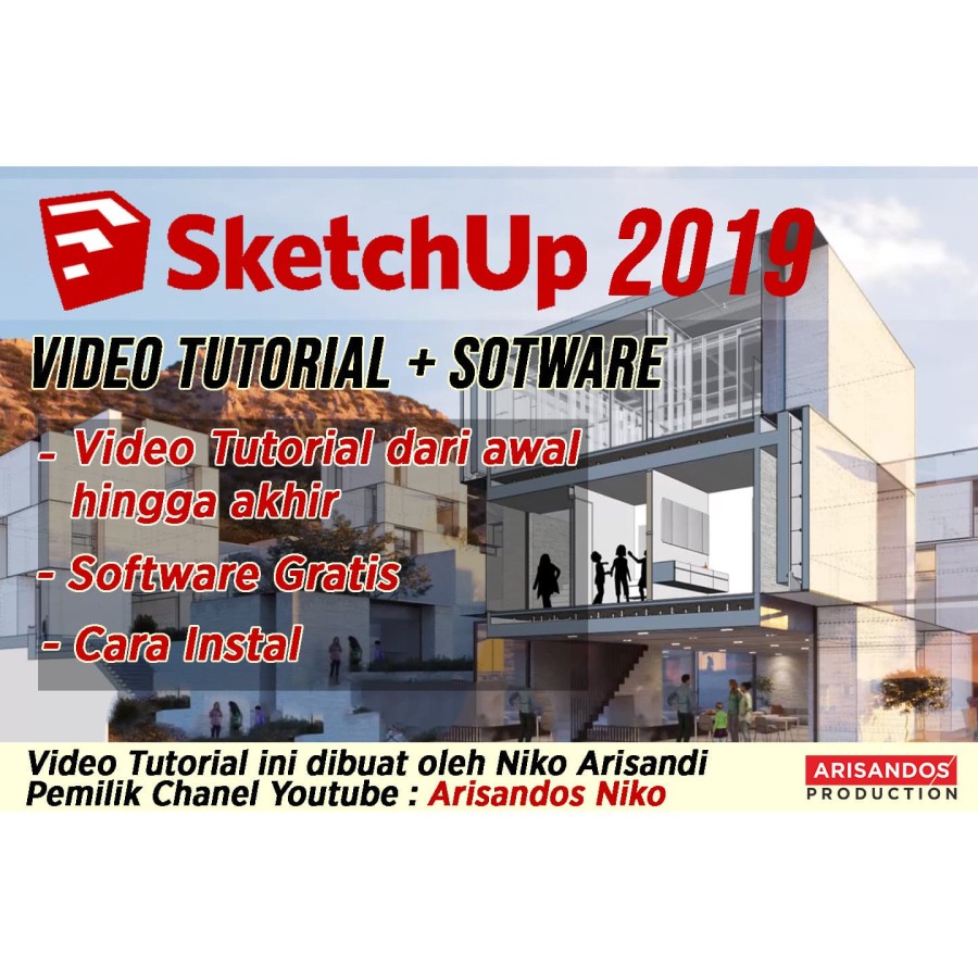 Video Tutorial Sketchup 2019 + V-Ray