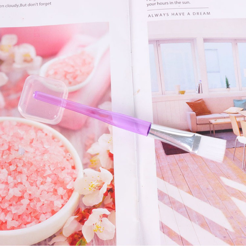 MMM Kuas Masker Bening Transparant Kuas Wajah Make Up Kuas Masker DIY Bulu Lembut kuas transparant