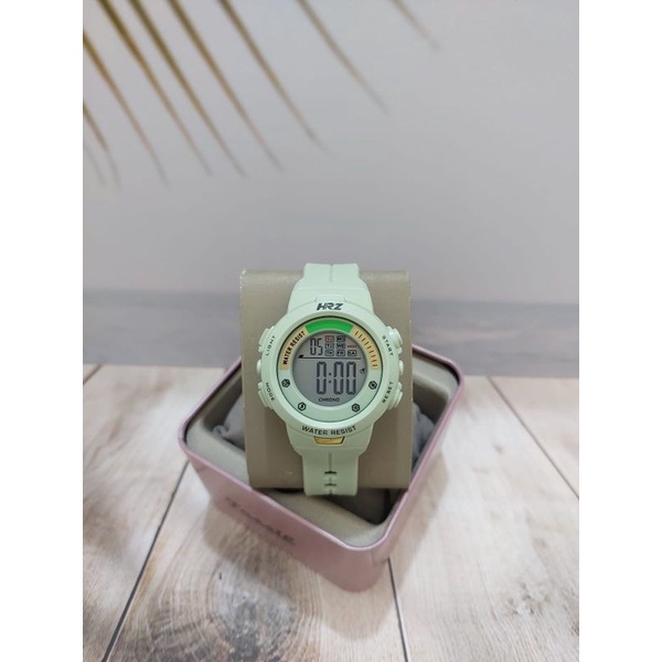 COD NEW JAM TANGAN SPORT WANITA TERBARU HRZ ORIGINAL DIGITAL TIME TAHAN AIR L