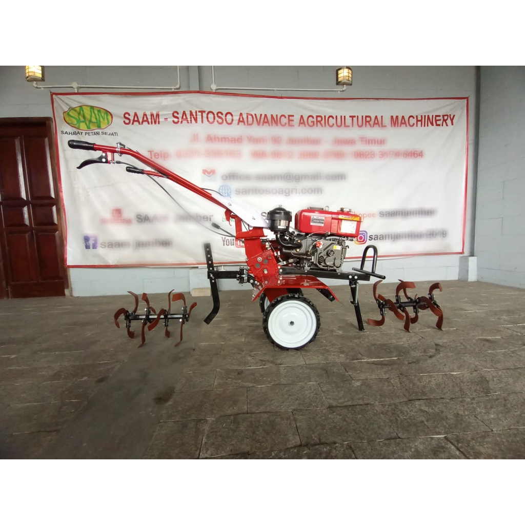 Mini Tiller Diesel SAAM 176 Diesel Engine Tiller
