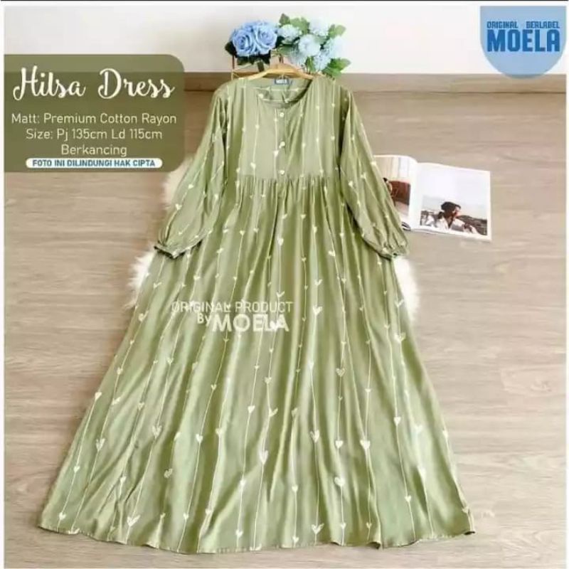 GAMIS RAYON VISCOSE MOTIF BILOVE - GAMIS RAYON JUMBO