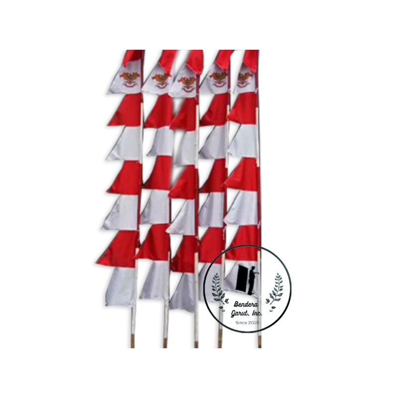 bendera Umbul2/Bendera Zigzag/Bendera Indonesia/Merah Putih