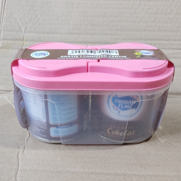 

Frisian Flag Bendera Cokelat Free Canister 370 gr x 2