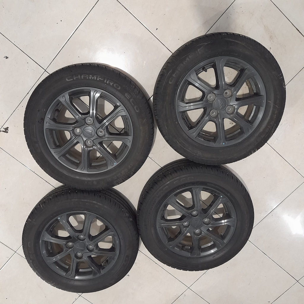 VELG MOBIL NEW CALYA R14 VELG ORIGINAL COPOTAN MOBIL NEW CALYA & BAN