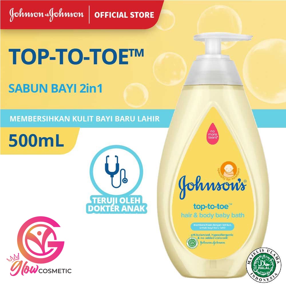 JOHNSON'S TOP TO TOE HAIR &amp; BODY BABY BATH