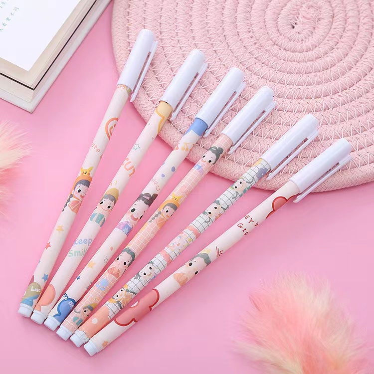 ⭐️𝐈𝐇𝐒 𝟖𝟏𝟕 𝐋𝐚𝐦𝐩𝐮𝐧𝐠⭐️Pulpen Gel Motif Cartoon Pulpen Korea Pelajar Dan Kantor Pena Lucu Sourvenir Import