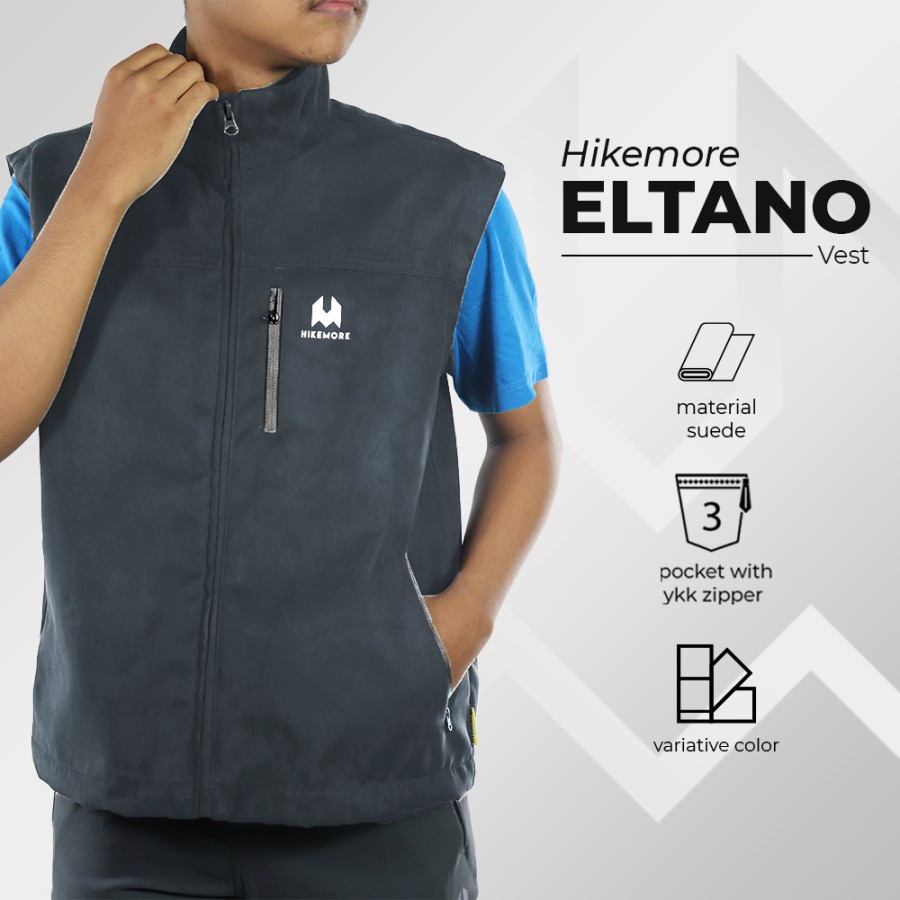 Hikemore Vest Eltano Rompi Motor Touring Anti Angin Windbreaker Windproof