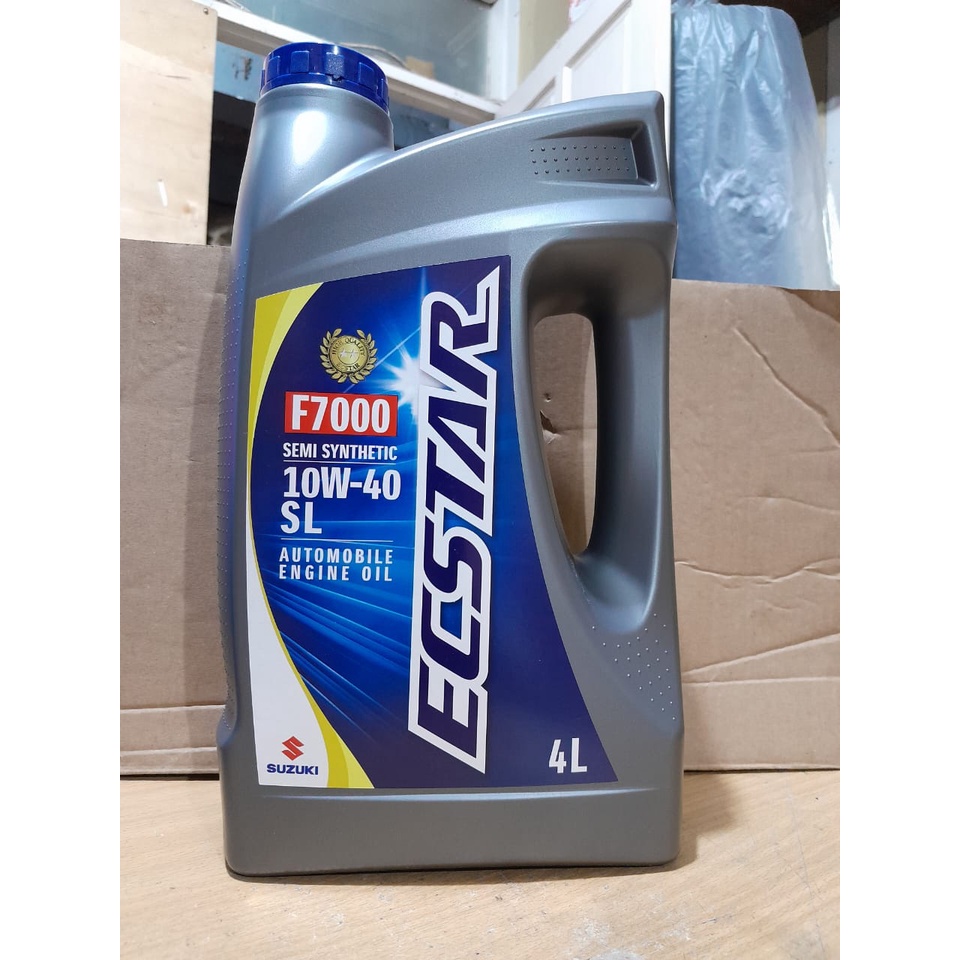 OLI MOBIL ECSTAR F7000 SEMI SYNTHETIC 10W - 40 SL 4LITER