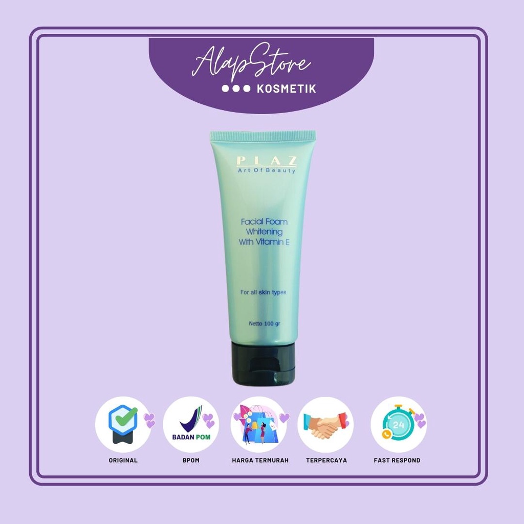 Plaz Facial Foam Whitening