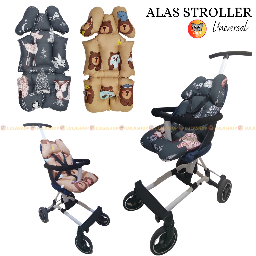 Alas stroller Bayi / Bouncher / Car Seat Universal Motif Lucu / Alas Stroller Universal