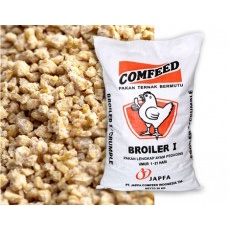 Pakan Pur Ayam Ternak BR-1 Broiler 1 Japfa Comfeed BR1 Vur Voer Ayam Pedaging Kemasan (Repack)
