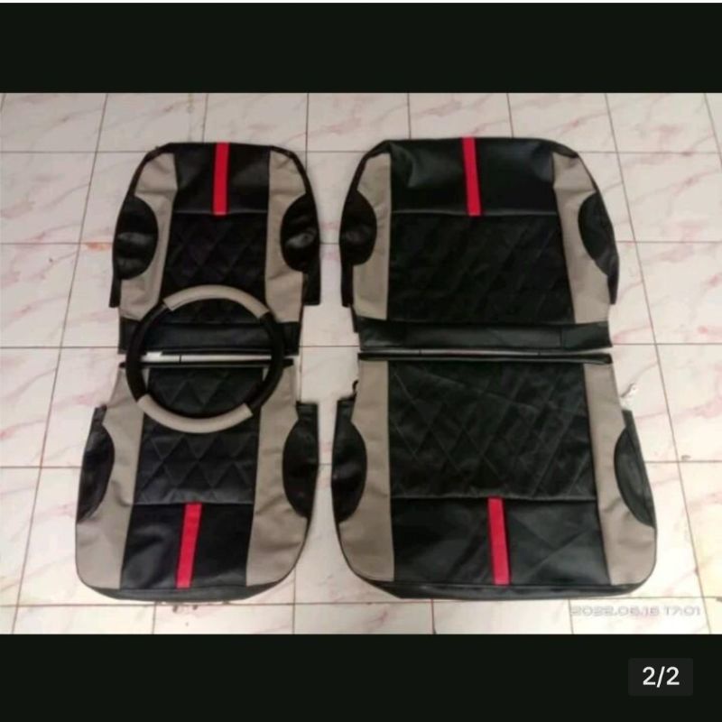 cover / sarung jok mobil kijang kapsul pickup atau pelapis jok mobil kijang kapsul pickup / variasi 