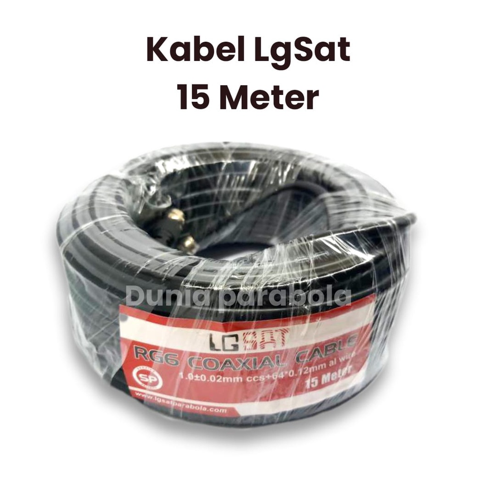 kabel parabola Kabel Antena TV Lgsat 15 meter rg6