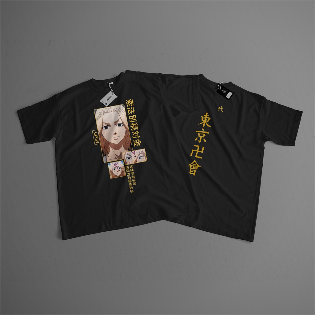 KAOS OVERSIZE BAJI TOKYO REVENGERS | Kaos Anime Tokyo Revengers
