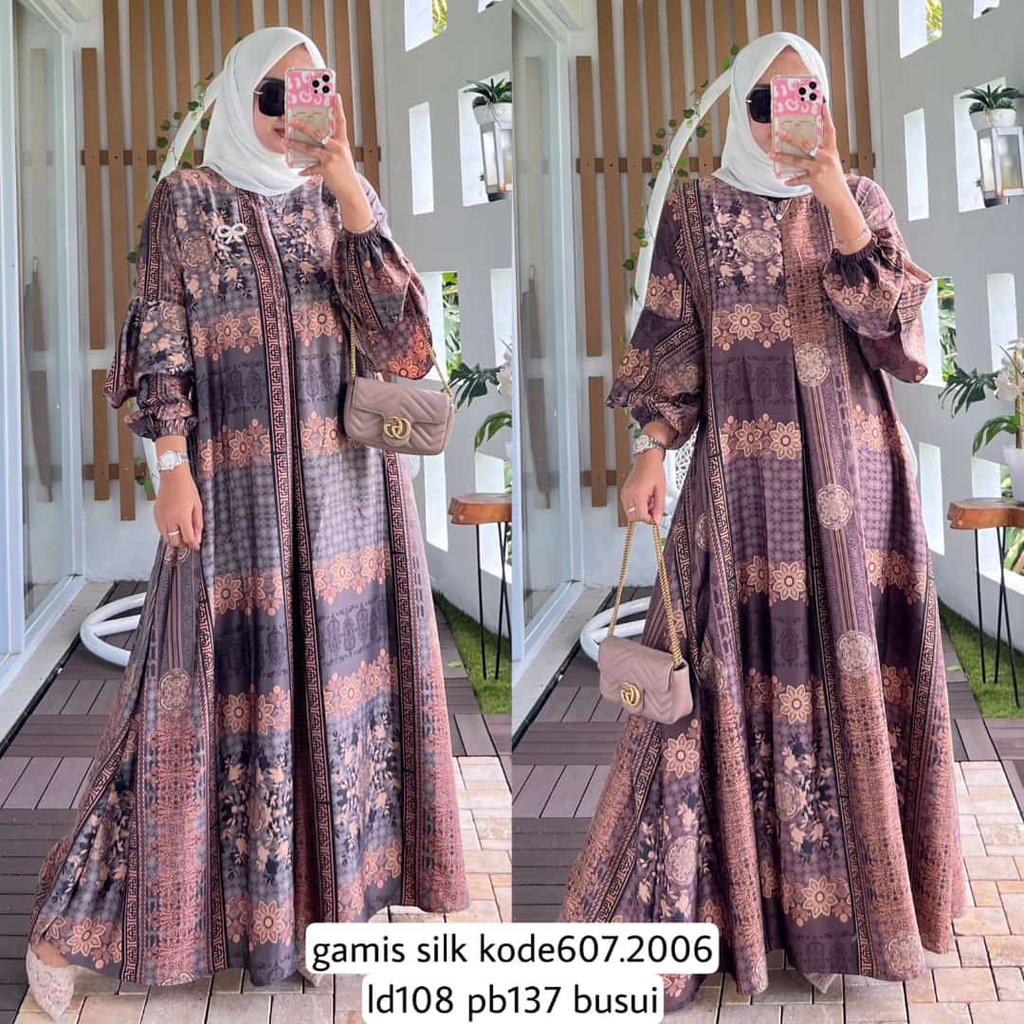 Gamis Silk By Alvaro Collection