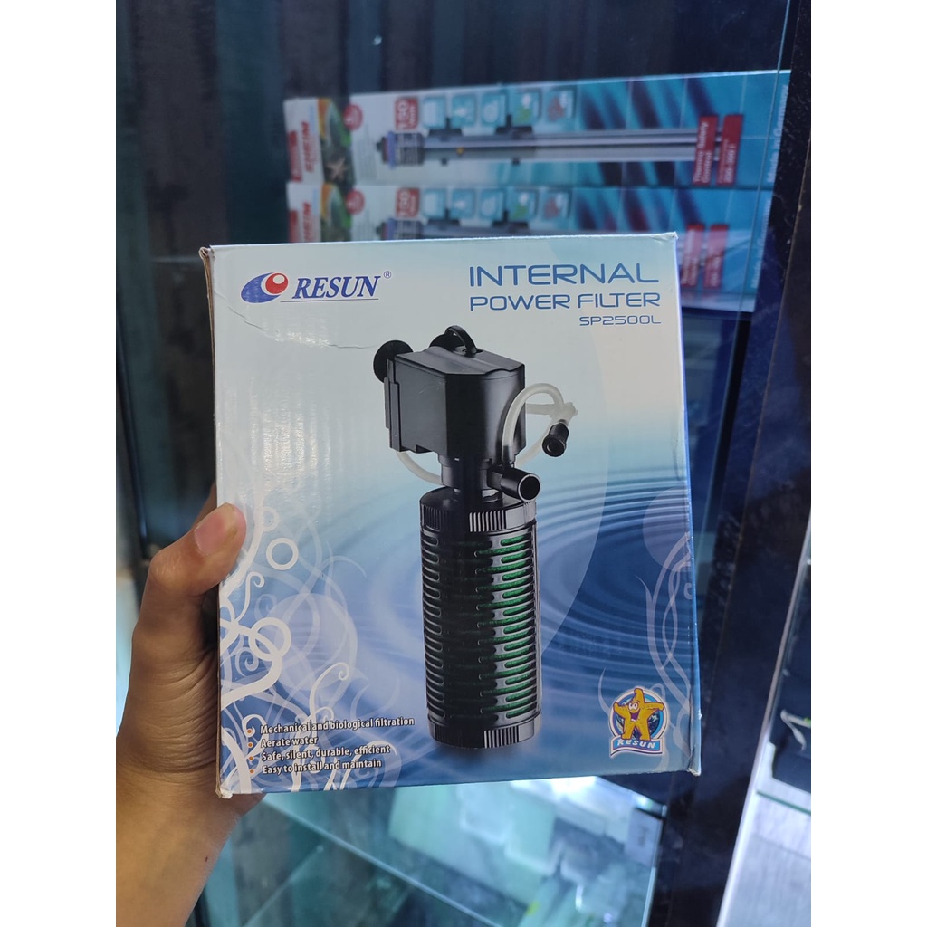 RESUN - Power Head + Quick Filter (SP-2500L) - 1400L/H - 18w