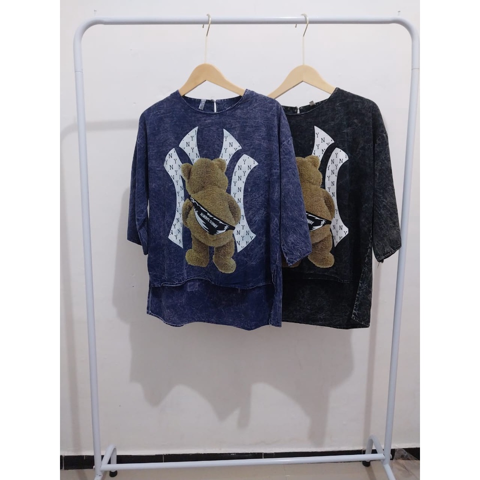 kaos oversize washed