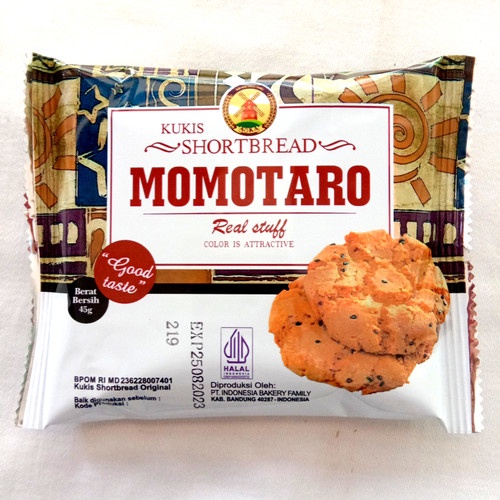 

BISKUIT KUKIS MOMOTARO RASA ORIGINAL 45 GR SHORTBREAD COOKIES