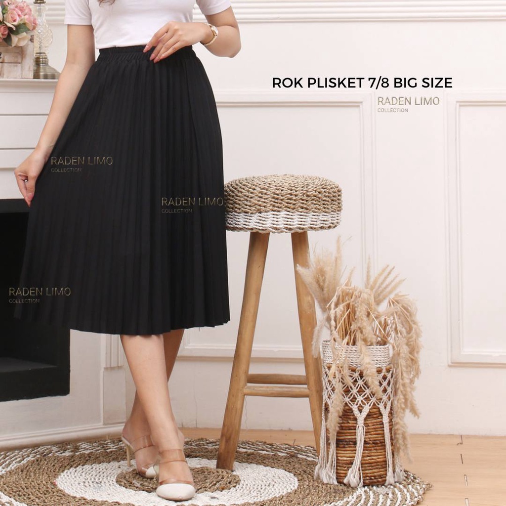 ROK PLISKET MIDI BIG SIZE