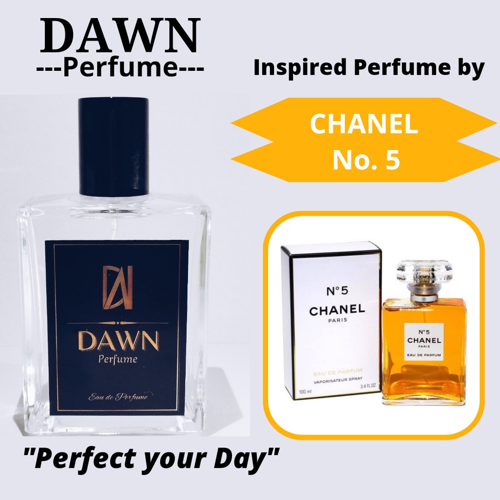 Chanel No. 5 - Inspired Parfume - By DAWN Perfume - Eau De Perfume - Minyak Wangi Wanita Tahan Lama