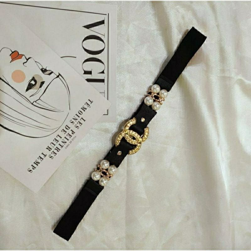 DLPNSTORE_99 - Ikat Pinggang Mutiara CC / Ikat Pinggang Mutiara Korea / Gesper / Ikat Pinggang Mutia