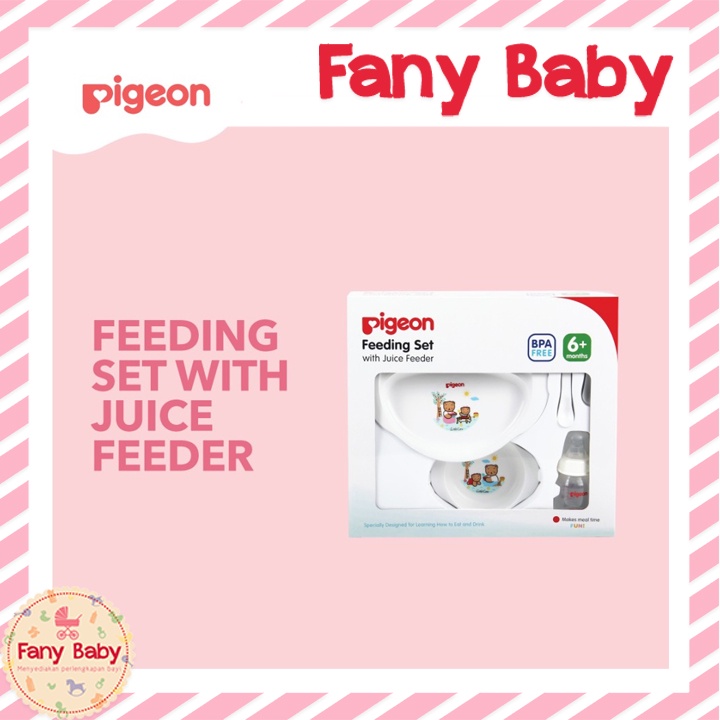 PIGEON FEEDING SET WITH TRAINING CUP SYSTEM