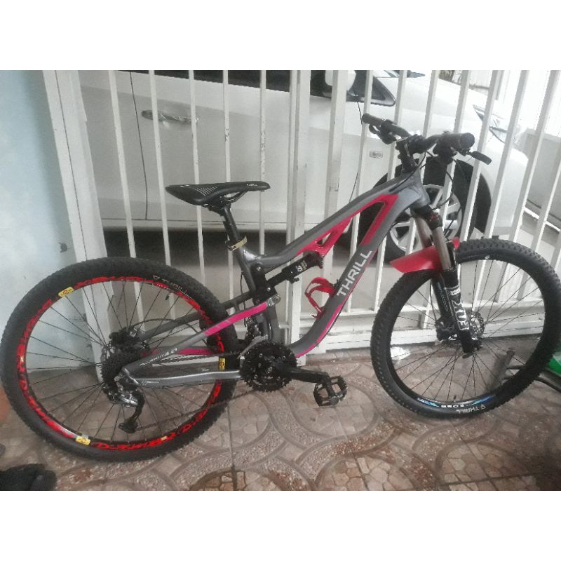 Thrill ricochet 4.0 t120  M-275  Fullbike (Warna langka)