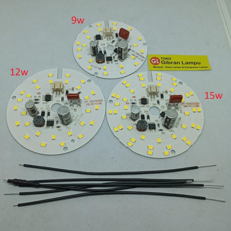 ❤[PROMO ⚡ALE!!!]❤ PCB LED AC Emergency - Kit DOB Tanpa Driver - Spare Part Lampu LED Emergency Magic