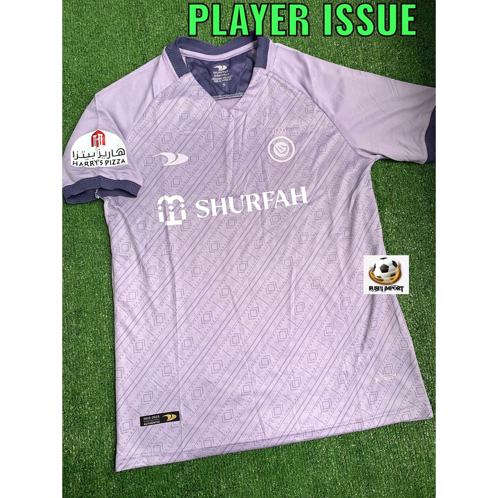 Player Issue | Jersey Baju Bola Al Nassr 4th Fourth 2022 2023 Drifit Adv Vaporknit