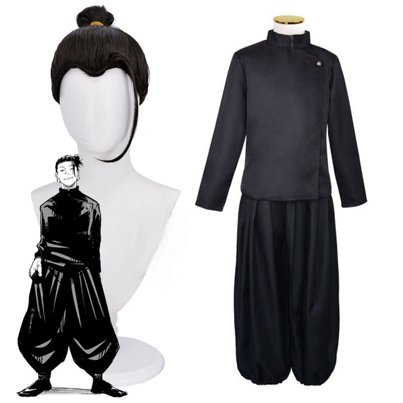 Jaket Baju Costume Cosplay Anime Jujutsu Kaisen Geto Suguru