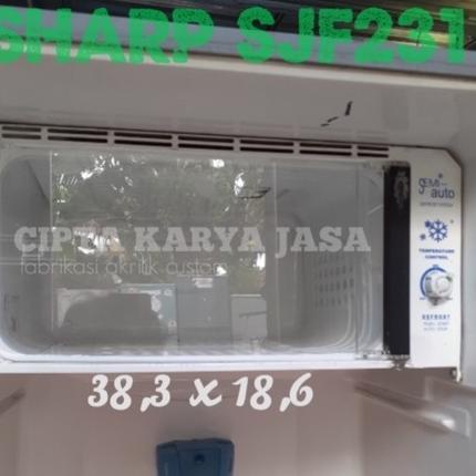 ✓ PINTU FREEZER SHARP 1 pintu custom ( SAMURAI / LOVES )
