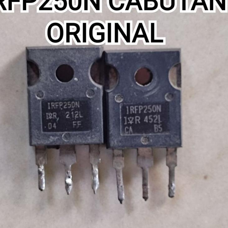 Ready Stok MOSFET IRFP250 IRFP250N CABUTAN ORIGINAL ORI IRFP 250 UNTUK CLASS D DLL