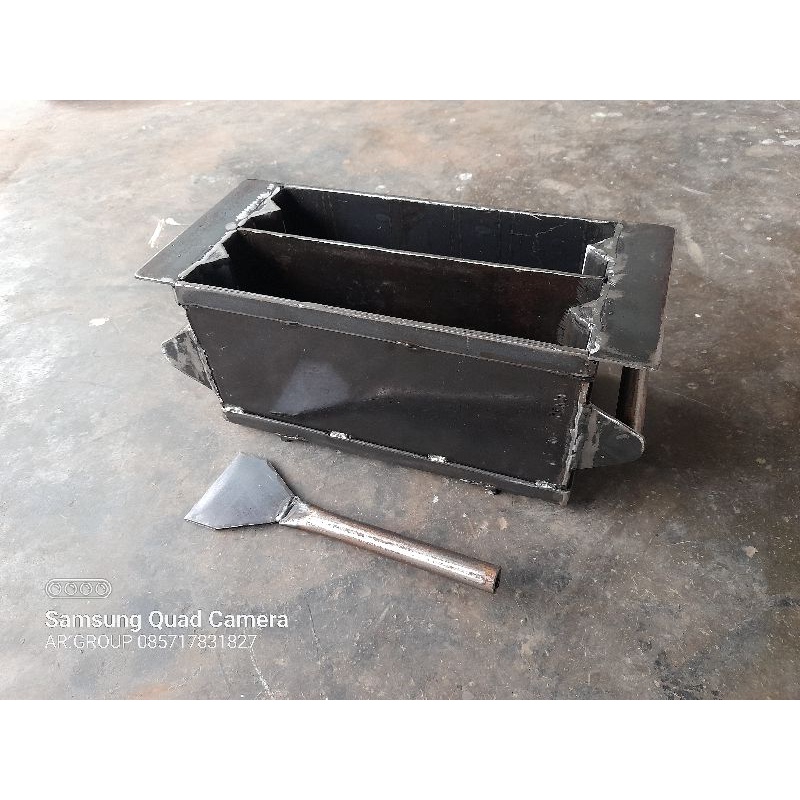 cetakan batako engsel double 30x15x8cm tebal 3mm✅️SUPER✅️