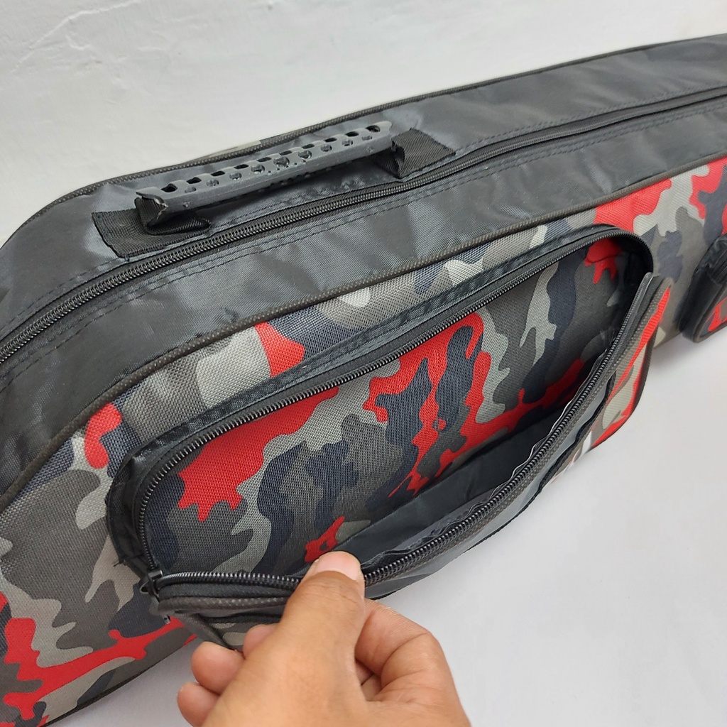 Tas Pancing Jumbo Murah Ransel 4 Joran 80Cm 100Cm 120Cm Busa Eva