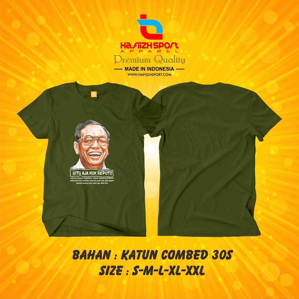 Kaos Baju GUSDUR gitu aja kok repot Terlaris bisa COD (BAYAR DITEMPAT)