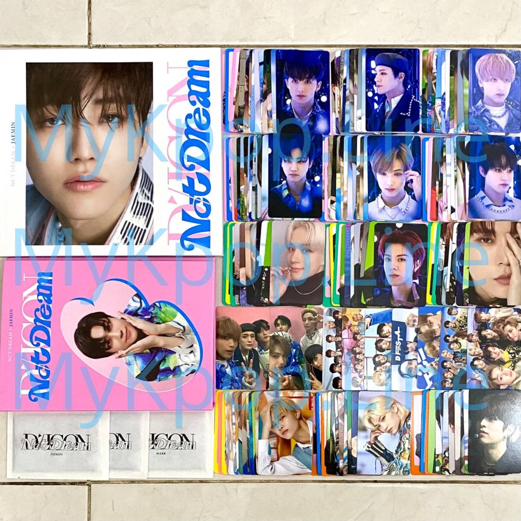Mini DICON NCT Dream 127 Enhypen Straykids READY Sharing OFFICIAL Photocard PC Photobook Binder PB J