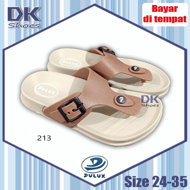 Dulux 213 Size 24-35 Sandal Anak / Sandal Karet Anak / Sandal Jempol Anak Laki