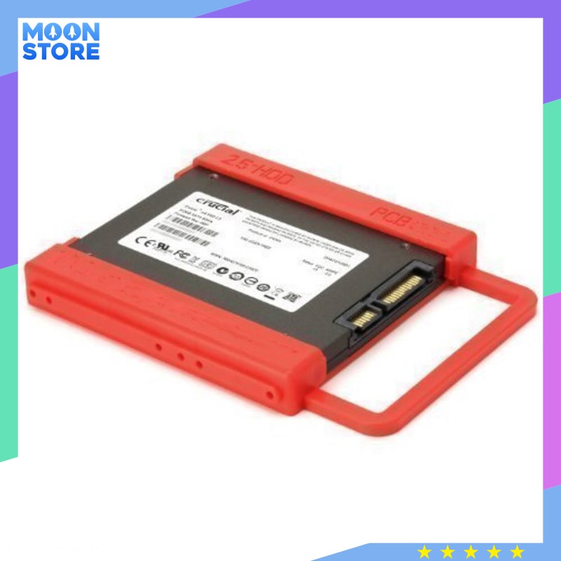 Tftec Japan Hdd Ssd Enclosure Bracket Mounting 2.5 Inch To 3.5 Inch Red