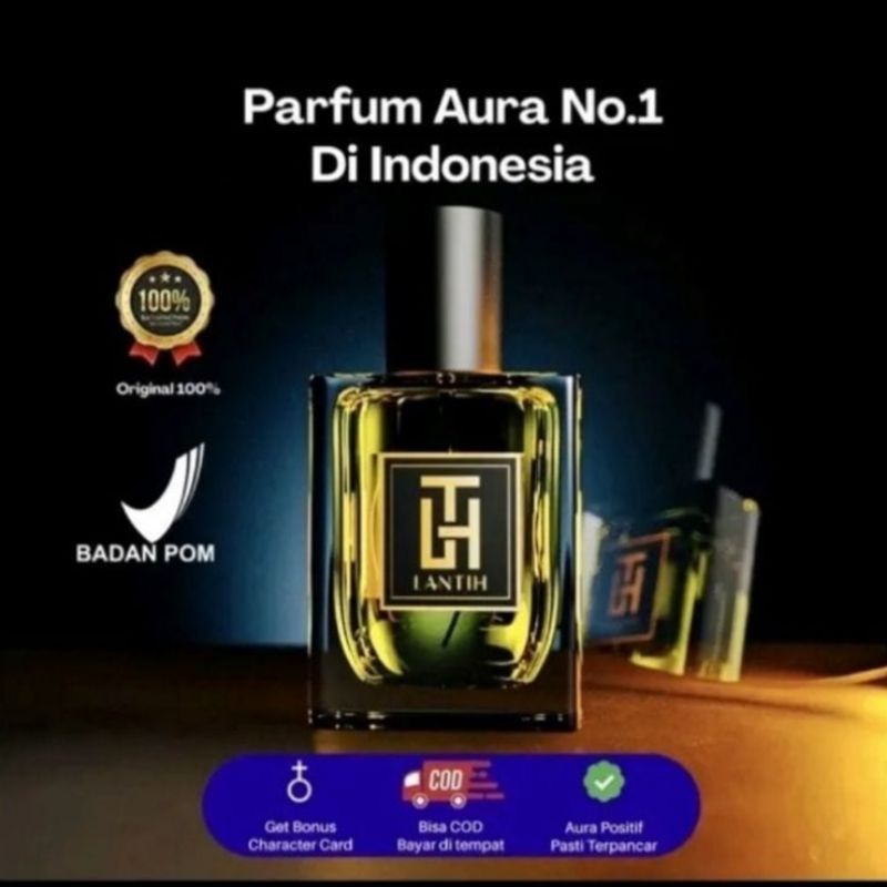 Parfum Aura Lantih - Parfum Viral by Anak Dukun untuk pria dan wanita 100% asli memancarkan aura positif