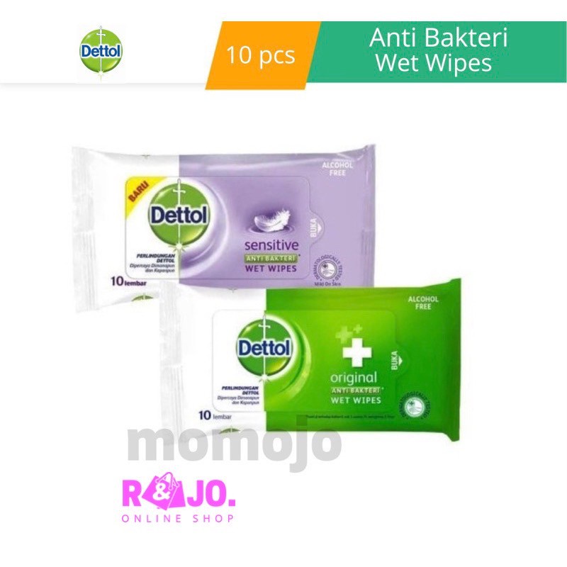 DETTOL Wipes Tissue Basah Antiseptik