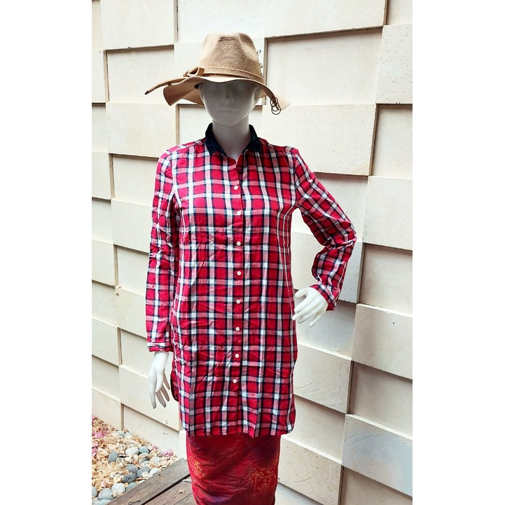 LOGO JEANS ORIGINAL. KEMEJA TUNIK WITH TAG