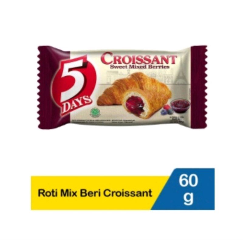 

Roti 5 Days Croissant Sweat Mix Berry