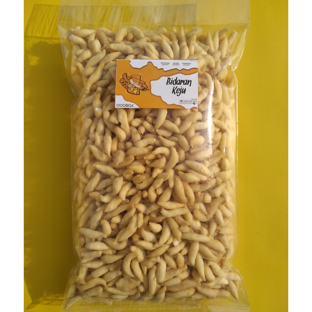 Camilan Ringan 450gram Bidaran Keju Trigger Premium Makanan Kiloan Qoobox Kemasan Plastik Bisa Grosi